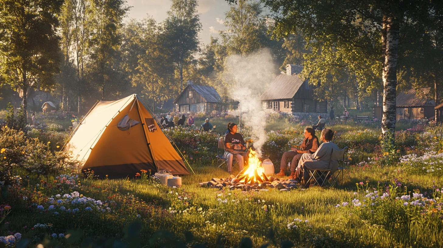 camping chez habitant