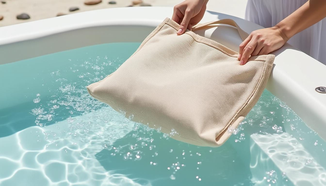 découvrez notre sac de plage pliable, l'accessoire idéal pour vos journées au soleil. léger, pratique et toujours prêt à être emporté, il allie style et fonctionnalité pour transporter tout votre nécessaire de plage avec aisance.