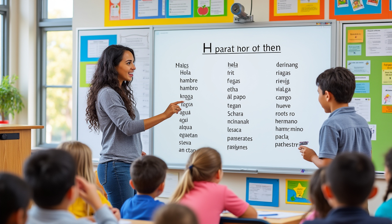 découvrez une sélection de mots espagnols commençant par h pour enrichir votre vocabulaire et progresser en espagnol. idéal pour améliorer votre aisance à l’oral comme à l’écrit !
