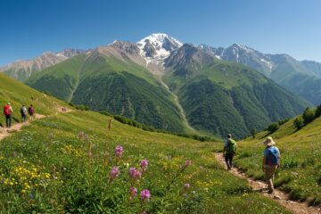 randonnée montagnes de Chimgan
