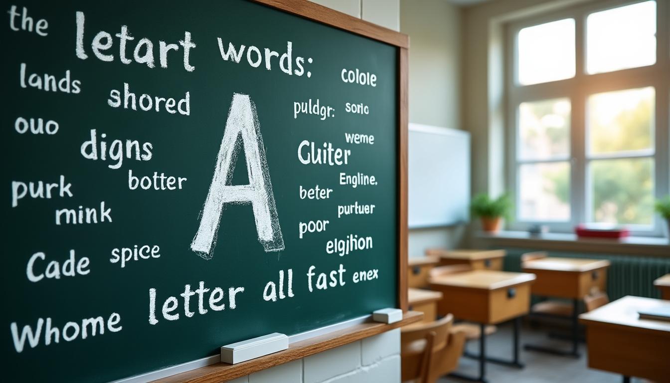 découvrez les avantages d'apprendre et de maîtriser la liste des mots en anglais commençant par a. améliorez votre vocabulaire et facilitez votre apprentissage de l'anglais grâce à des astuces et des conseils pratiques.