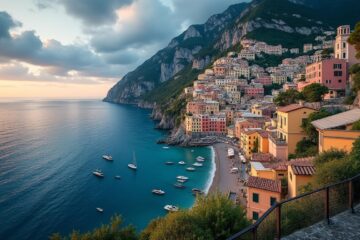 découvrez positano, joyau de la côte amalfitaine au sud de l'italie. entre maisons colorées, ruelles pittoresques et panoramas à couper le souffle, ce village européen vous dévoile toute la beauté et le charme de la méditerranée.