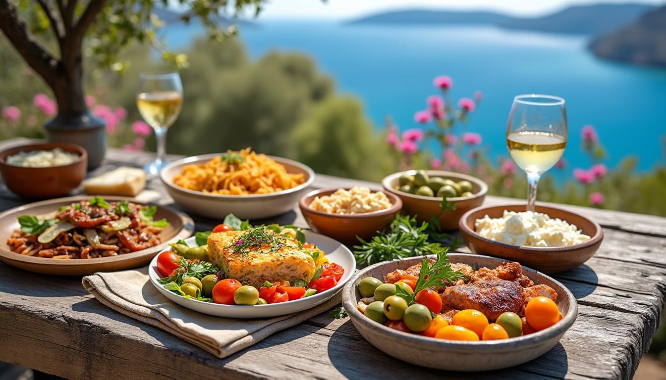 découvrez les saveurs authentiques d'astypalaia en mer égée à travers un aperçu des traditions culinaires locales, entre produits frais, recettes ancestrales et convivialité méditerranéenne.