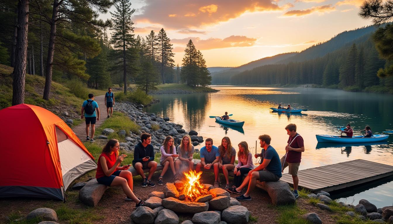 découvrez les avantages du camping pour les jeunes adultes de 18 à 25 ans, une excellente occasion de se faire de nouveaux amis, de partager des expériences et de créer des liens durables en pleine nature.