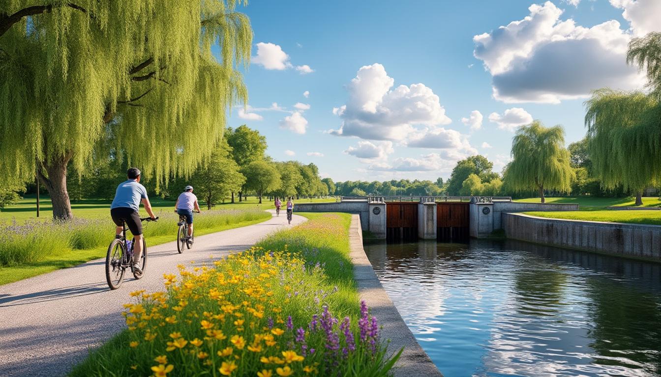 découvrez un itinéraire inoubliable à vélo le long du canal de nantes à brest, alliant camping convivial et immersion en pleine nature pour une aventure unique.