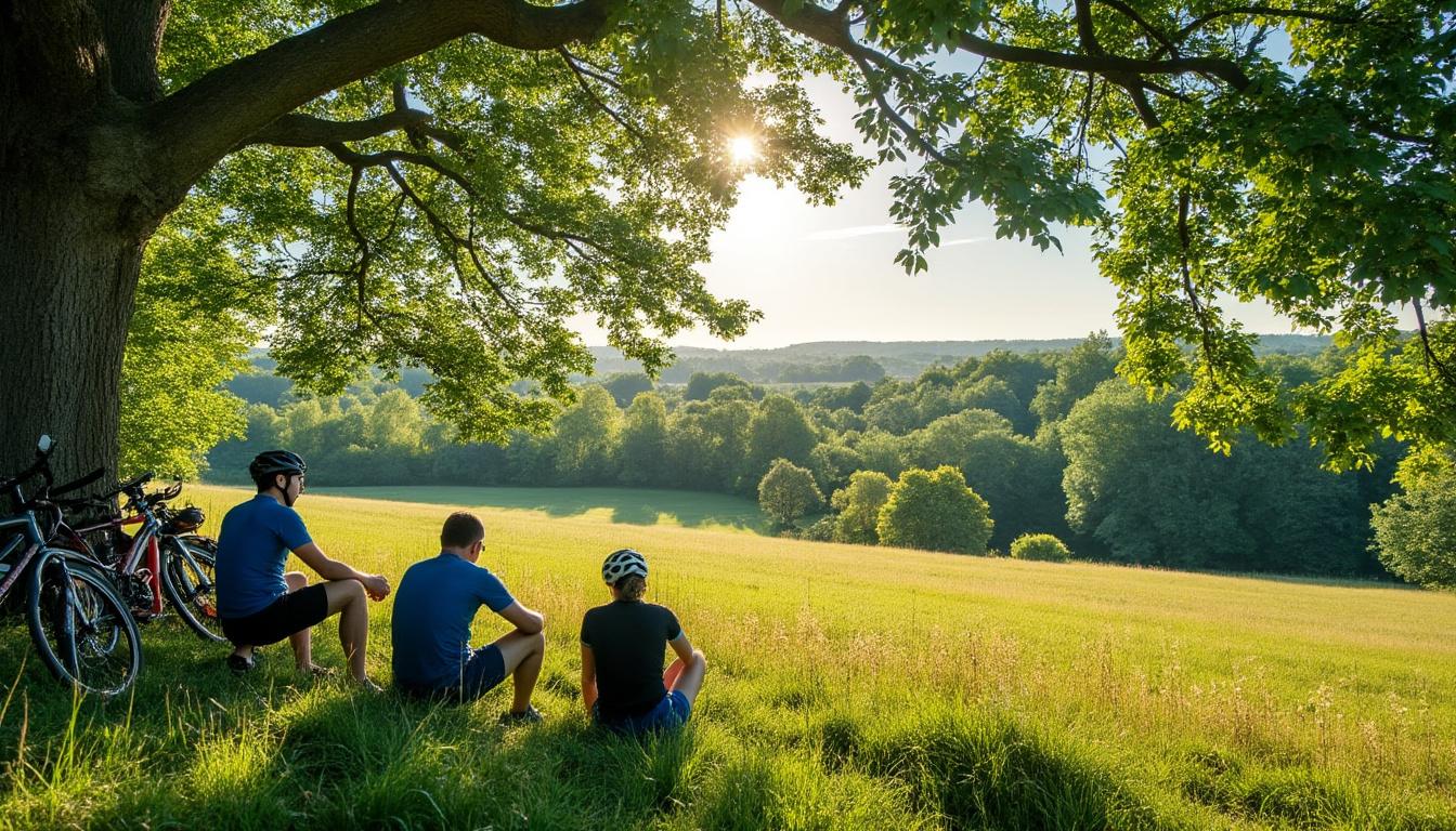 découvrez un itinéraire inoubliable à vélo le long du canal de nantes à brest, alliant camping en pleine nature et paysages magnifiques pour une aventure authentique.