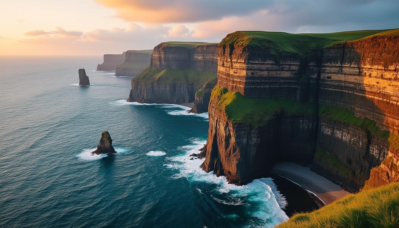 partez pour un road trip de 4 jours en irlande et vivez une aventure authentique à travers ses paysages époustouflants, ses villages pittoresques et sa culture riche.