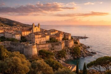 découvrez la citadelle de bastia et profitez d'un panorama exceptionnel sur la mer méditerranée, alliant histoire, architecture et paysages à couper le souffle.