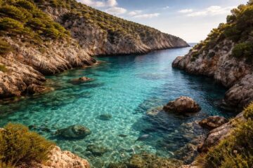 découvrez porto limnionas beach à zakynthos zante, un lieu incontournable pour les amoureux de la nature grâce à ses eaux cristallines, ses falaises impressionnantes et son ambiance paisible.
