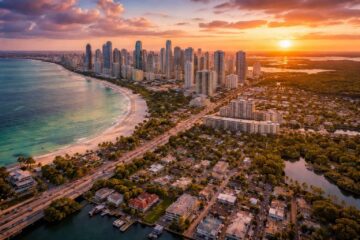 découvrez la superficie de miami et les multiples réalités qu'elle recèle, entre quartiers variés et paysages contrastés.