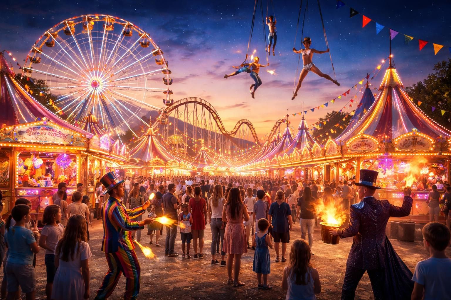 découvrez les spectacles époustouflants de la fête foraine de trouville, avec des animations impressionnantes et des moments inoubliables pour toute la famille.