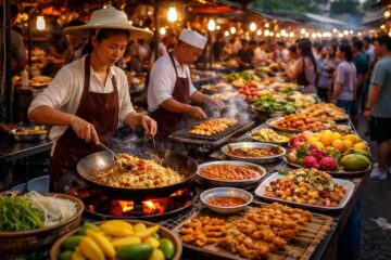 découvrez la richesse de la gastronomie thaïlandaise à travers un reportage captivant qui vous plonge au cœur des saveurs authentiques et des traditions culinaires locales.
