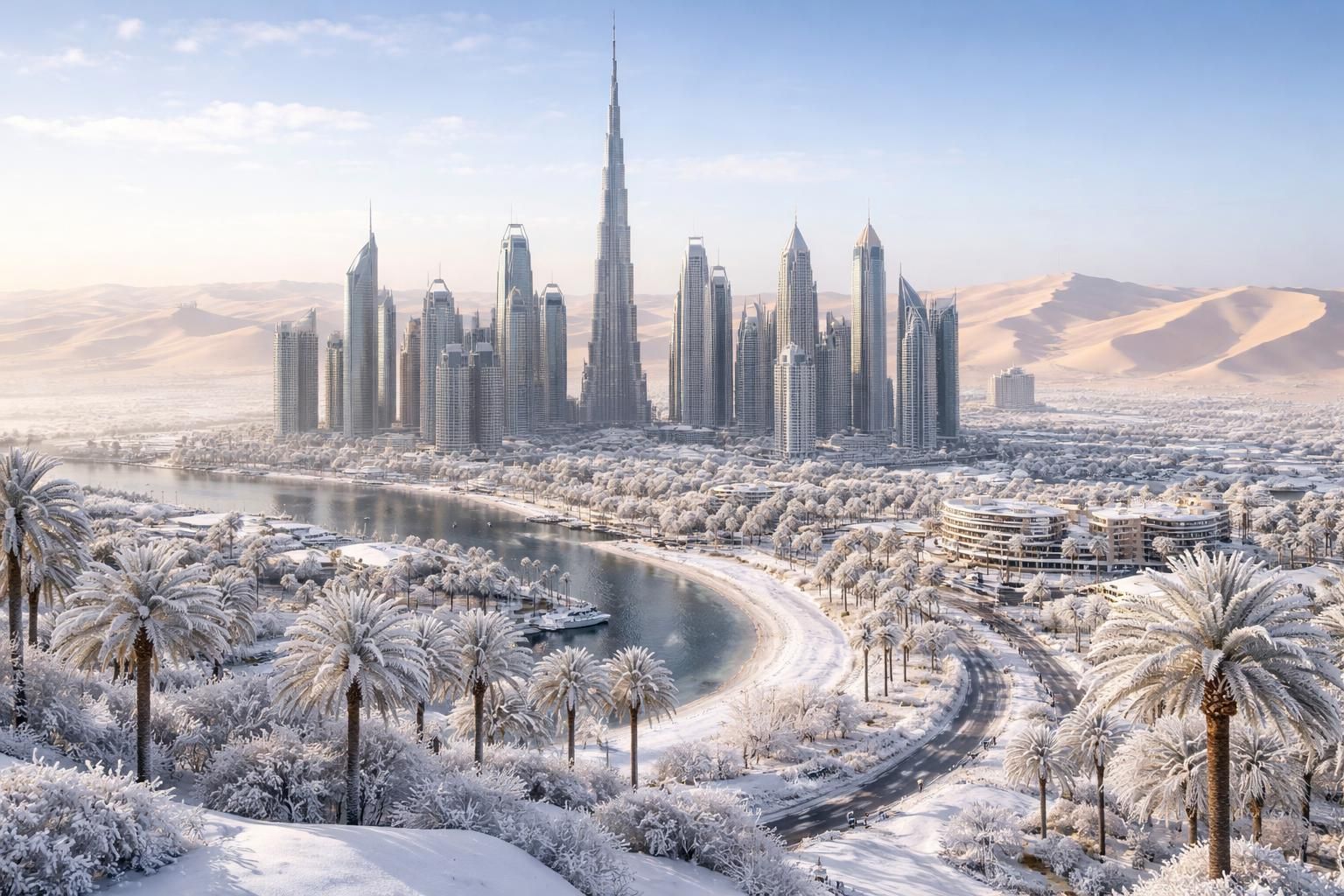 découvrez la magie incomparable de la neige à dubaï, un véritable miracle immaculé au cœur du désert, où traditions et modernité se rencontrent dans un décor féérique.