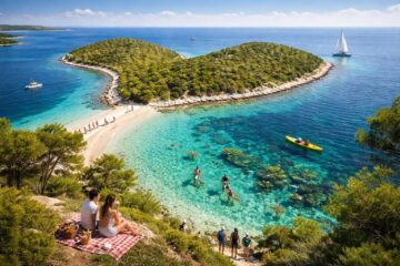découvrez les activités inoubliables à galesnjak, l'île en forme de cœur : plongée, balades idylliques et moments romantiques au cœur de la méditerranée.