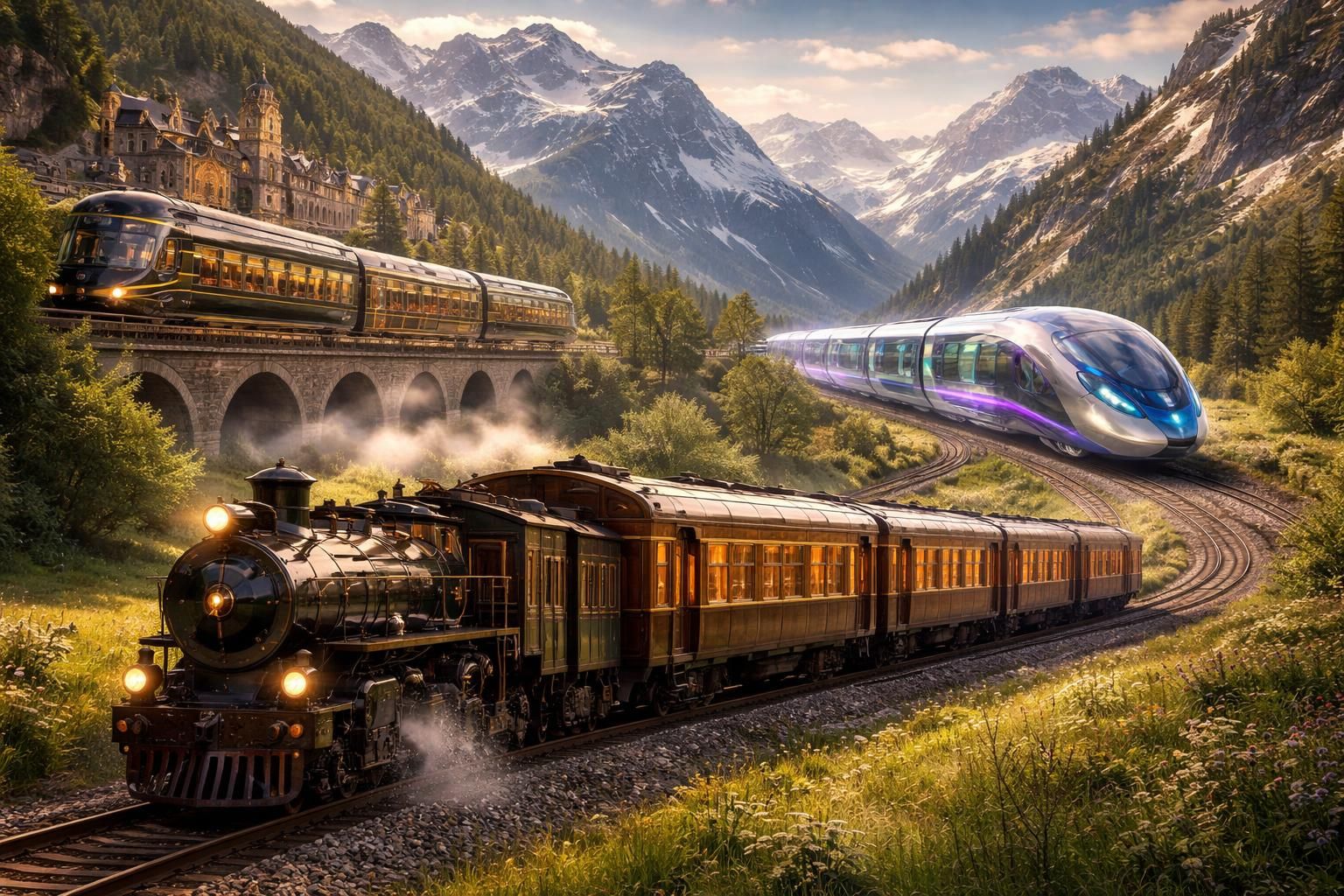 découvrez les trains les plus insolites d'europe pour un voyage unique et surprenant à travers des paysages exceptionnels et des expériences hors du commun.