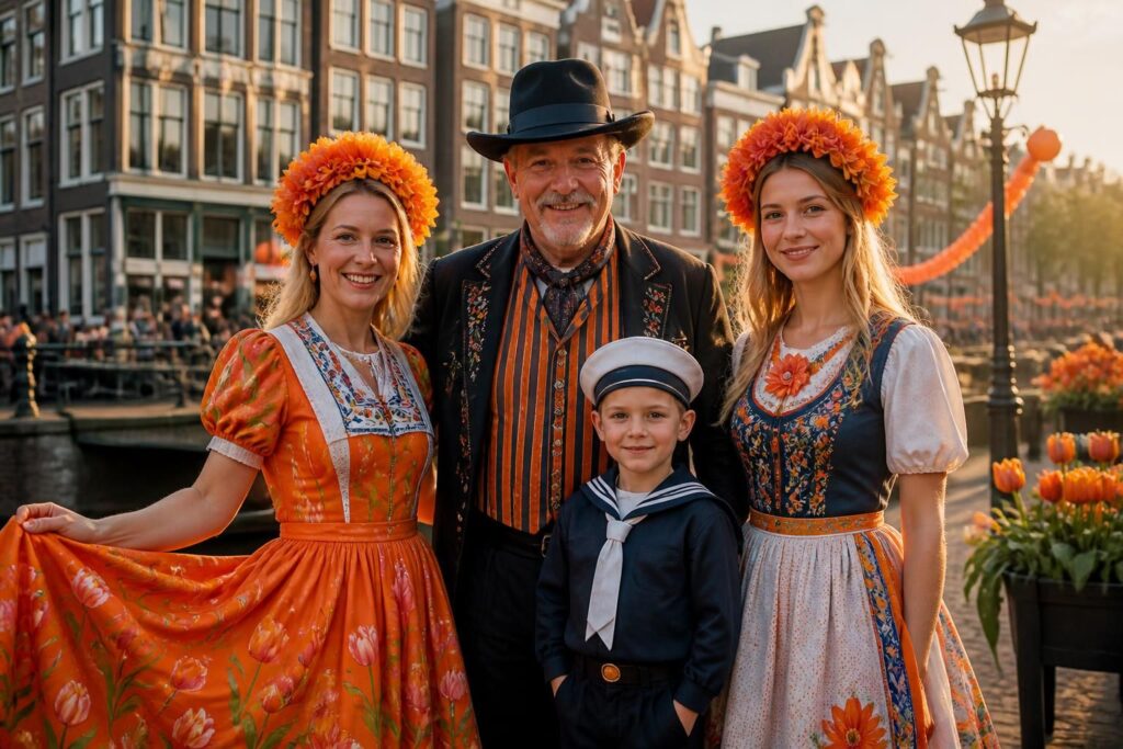découvrez les costumes emblématiques portés lors de la fête de la reine à amsterdam et explorez la signification culturelle et historique de ces tenues traditionnelles.